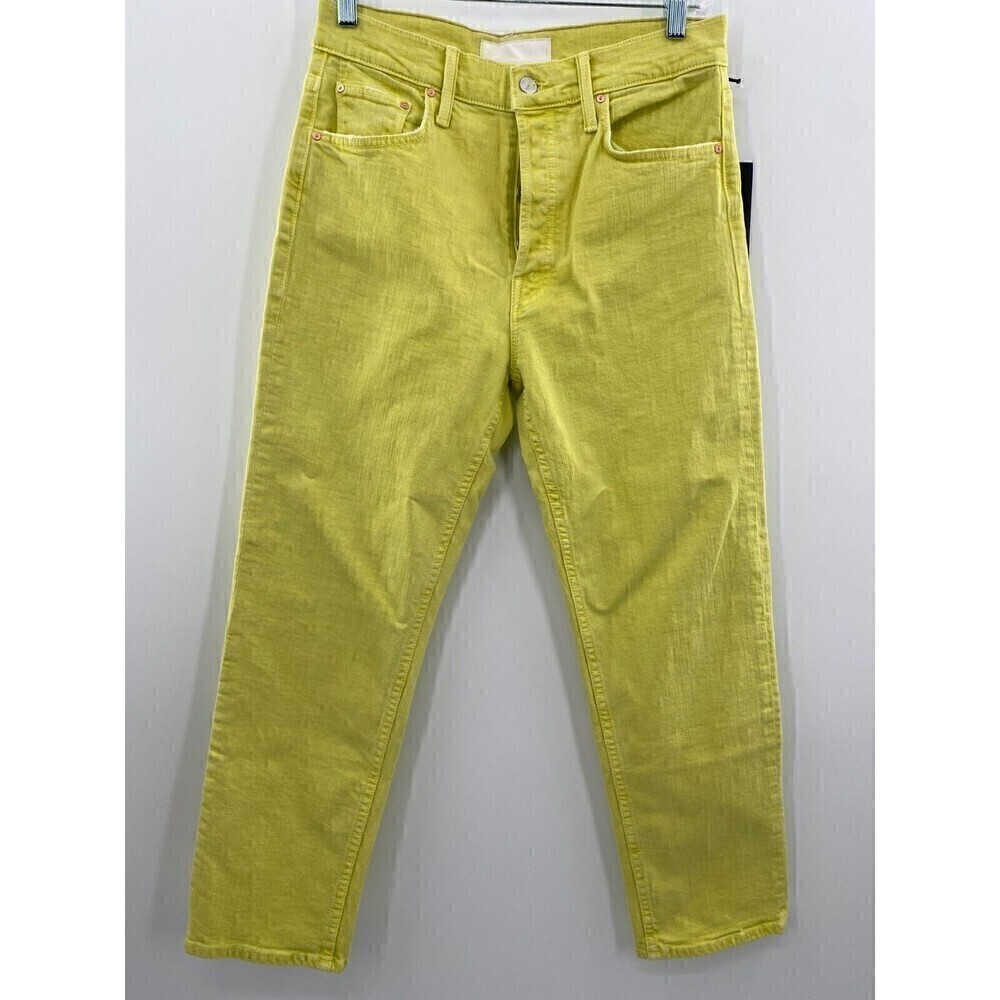 MOTHER The Tomcat High-rise Straight Leg Jeans Women Size 28